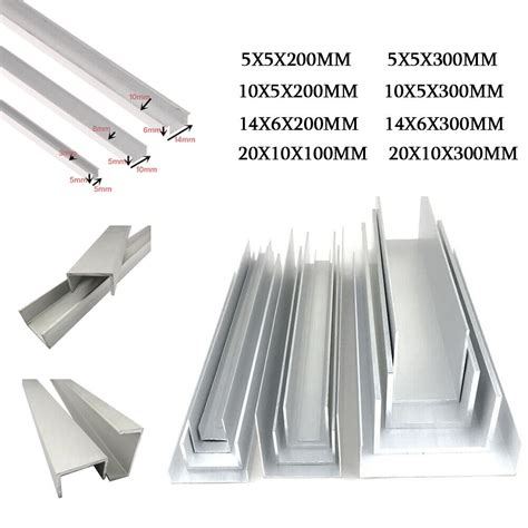 Aluminium U Profile Aluprofil Modellbau Alu U Profil Schiene Cm