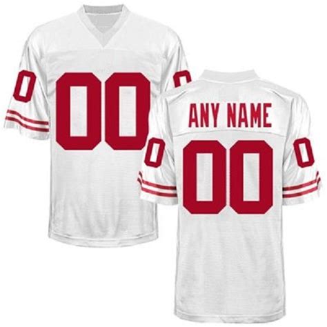 Wisconsin Badgers Style Customizable Football Jersey – Best Sports Jerseys