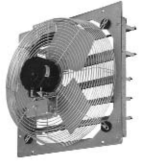 TPI Corp CE-DS Series SHUTTER MOUNTED Industrial Exhaust Fan