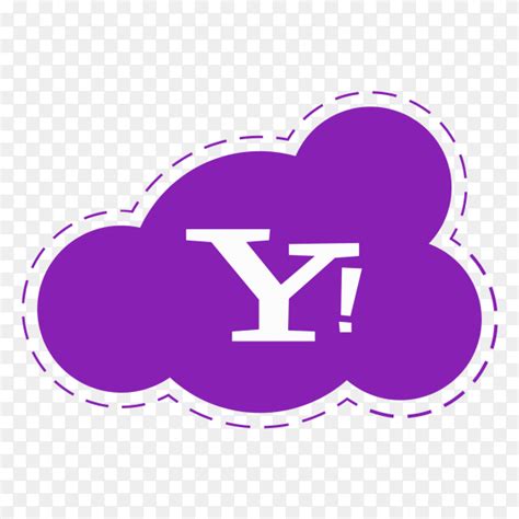 Yahoo logo icon social media cloud Clip art PNG - Similar PNG