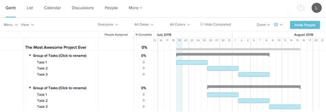 Create a Gantt Chart in Excel + Free Template | TeamGantt