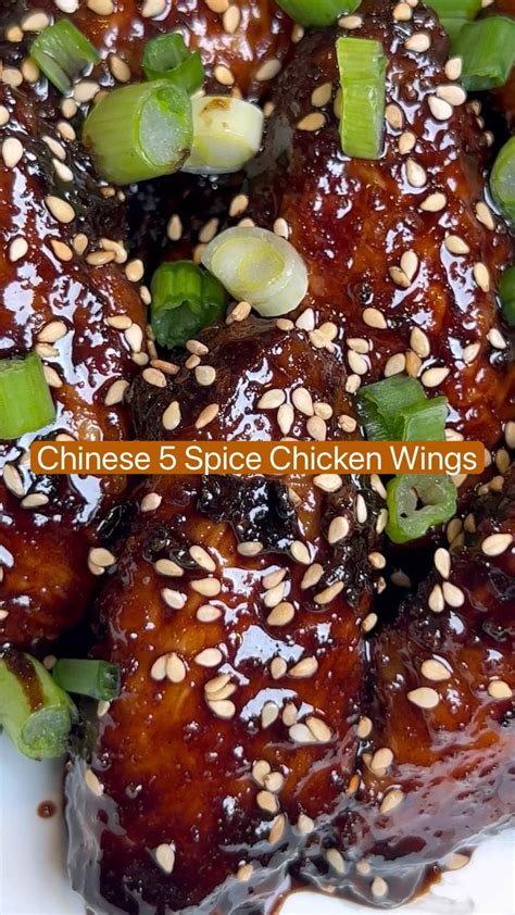 Chinese Spice Chicken Wings Recipe In Chicken Wing Recipes