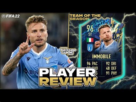 The Best Striker In Fifa Tots Immobile Player Review Fut