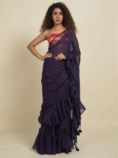 Frill Saree Myntra Atelier Yuwa Ciao Jp