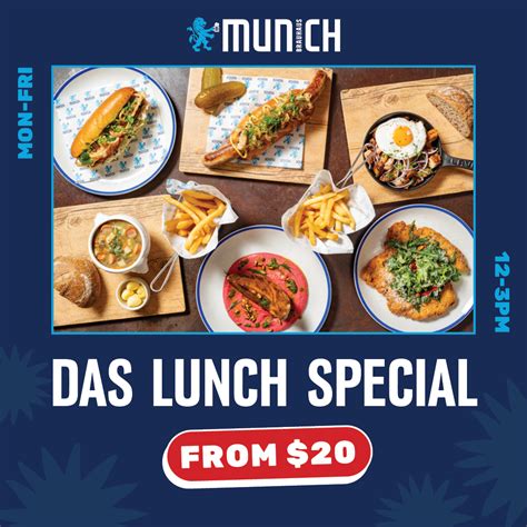 Lunch Deal In Sydney Melbourne Munich Brauhaus