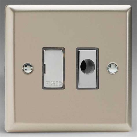 Varilight 13a Unswitched Fused Spur Flex Outlet Xn6ufod Ukes