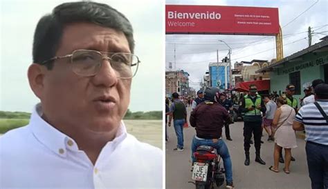 Congresista Héctor Ventura sobre crisis en Ecuador Tumbes es una