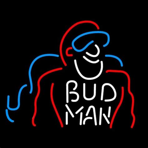 Bud Man Beer Sign Neon Sign ️ ®