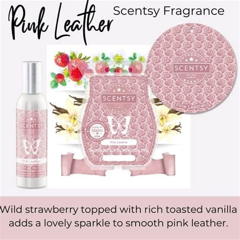 Pink Leather Scentsy Bar August