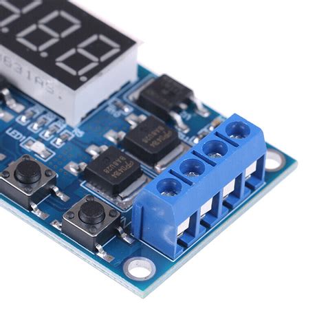 Led Dc V V Dual Mos Control Cycle Trigger Timer Delay Relay Module