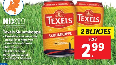 Texels Speciaalbier Folder Aanbieding Bij Lidl Details