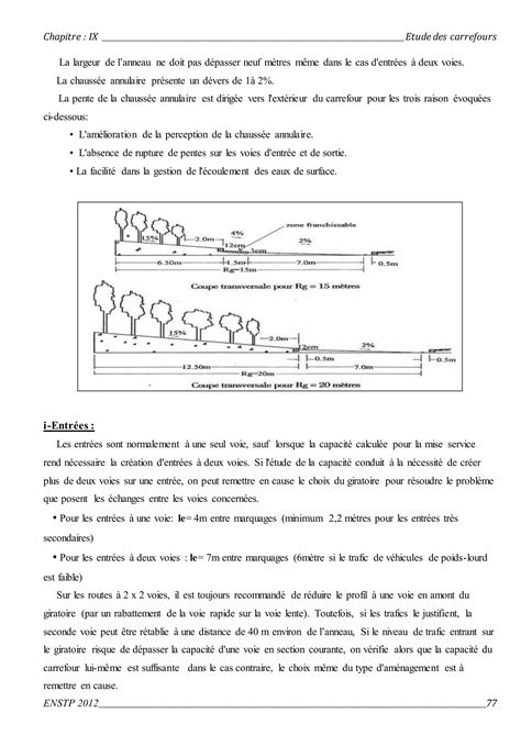 Etude Des Carffours Pdf