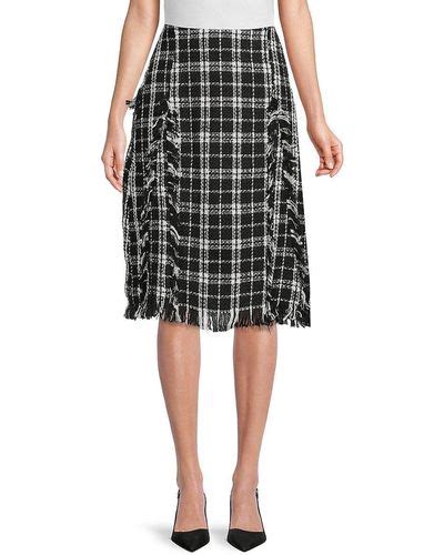 Knee Length Plaid Skirts For Women Up To 76 Off Lyst