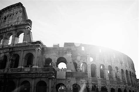 Black And White Rome Italy Fine Art Photography Print Travel