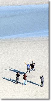 Tides at Mont St-Michel, Normandy, France