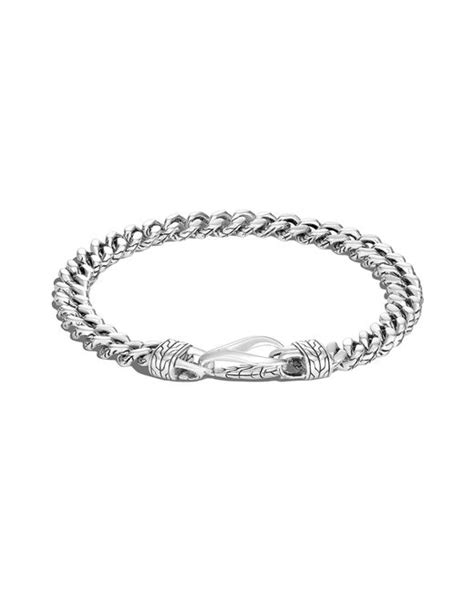 John Hardy Asli Classic Chain Sterling Silver Curb Link Bracelet In