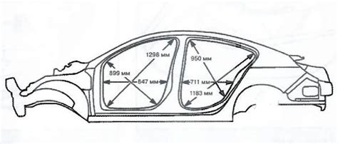 Dimenzije Tijela Opel Insignia A Karoserija Eksterijer