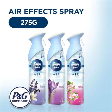 Ambi Pur Air Freshener Lavender Vanilla Blossoms And Breeze Spring And Renewal 275g Air Effects