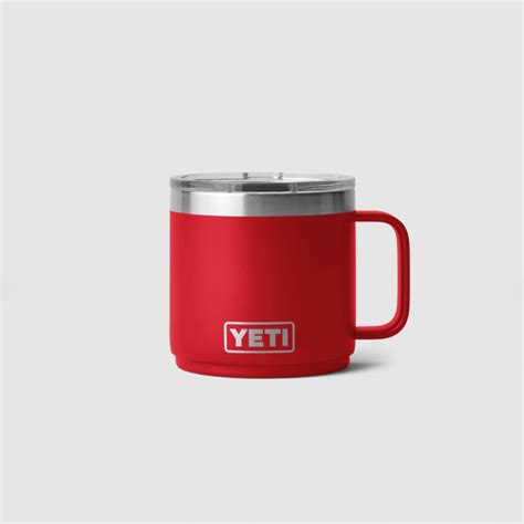 Yeti Rambler 14 Oz Mug Rescue Red Carl Russell And Co