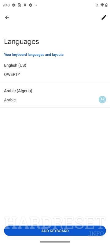 Keyboard Language Motorola Edge Neo How To Hardreset Info