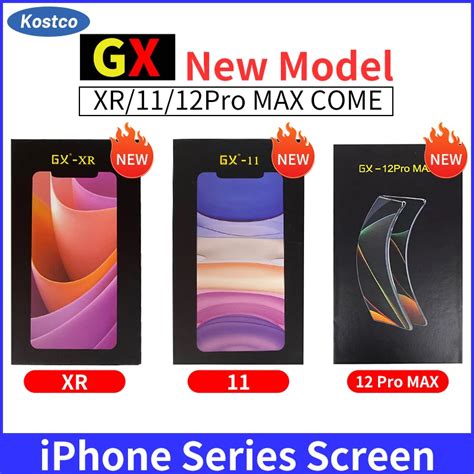 GX OLED INCELL LCD Display For IPhone X 11 12PROMAX XR XS XSMAX Pro Max