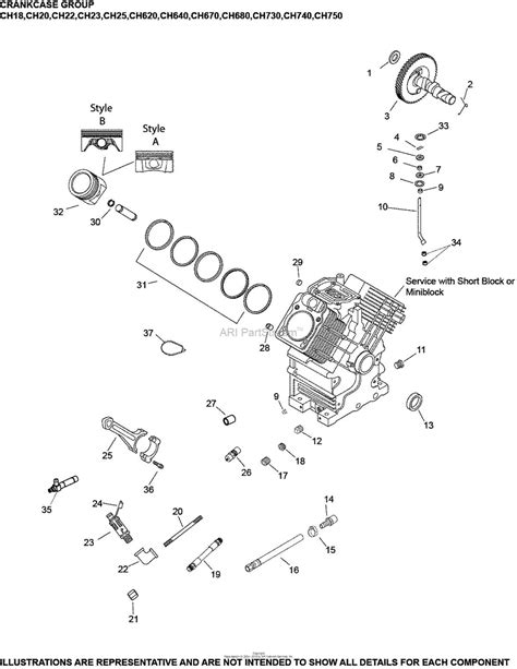 Kohler Ch S Parts Visualized