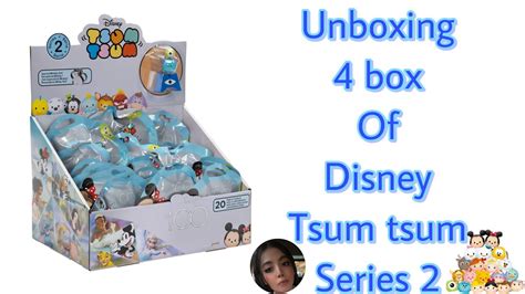 Unboxing Box Of Disney Tsum Tsum Asmr Unboxingno Talking Video