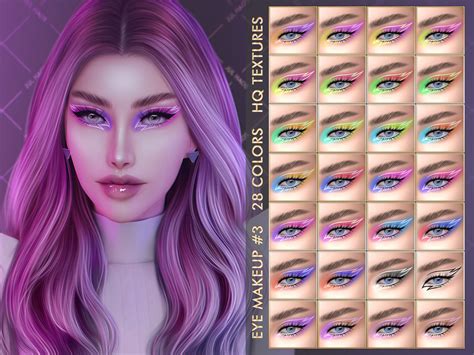 Jul Haos [cosmetics] [patreon] Eye Makeup 3 The Sims 4 Catalog