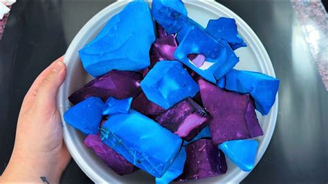 Bucket Of Vibrant Dyed Gym Chalk Chunks ASMR YouTube