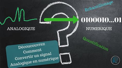 Comment fonctionne la conversion analogique numérique YouTube