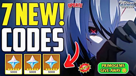 ⚠️give Away💥primogems⚠️genshin Impact Redeem Codes 2024 Genshin Impact Codes 2024 Youtube