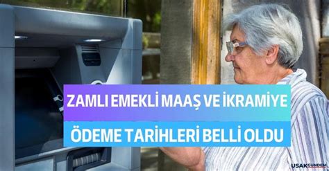 Zamlı emekli maaşı ve bayram ikramiyeleri ne zaman ödenecek