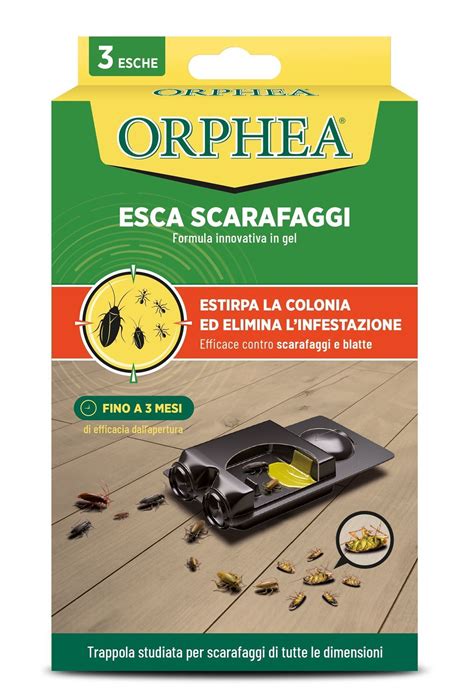 Reginato Fratelli Store ORPHEA ESCA PER SCARAFAGGI IN GEL 3 PEZZI