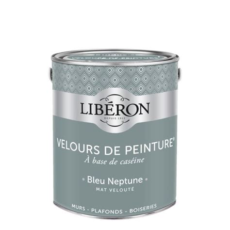 Libéron Velours de peinture Bleu Neptune