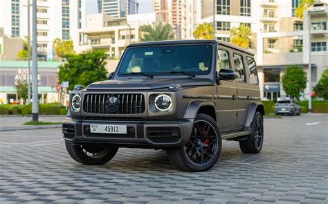 Rent A Mercedes G63 AMG Grey 2023 ID 05541 In Dubai Renty Ae