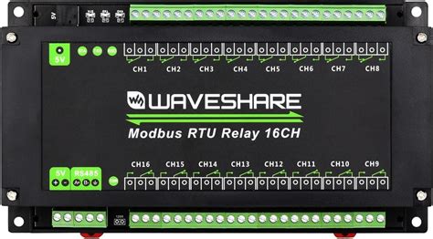 Industrial Grade Modbus Rtu Ch Relay Module With Rs Interface And