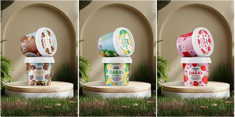 Dara S Ice Cream On Behance