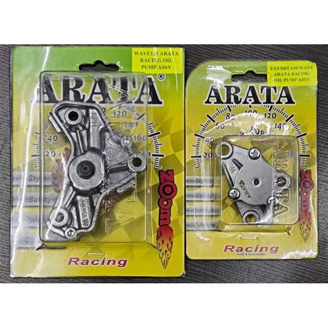 Oil Pump Racing Arata Honda Ex Dream W Ex Class Mm Shopee