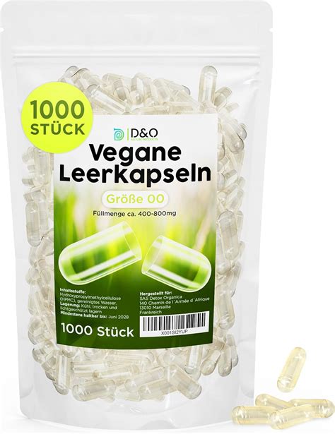 Leerkapseln Vegan Leere Kapseln Zum Bef Llen Vegetarisch Hpmc