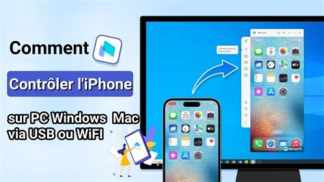 Comment Afficher Partager L Cran D Un Iphone Sur Pc Via Usb Ou Wifi