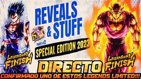 DRAGON BALL LEGENDS DIRECTO ESPECIAL CONFIRMADO NUEVO LEGENDS LIMITED