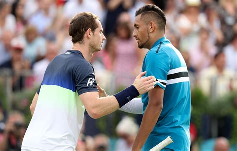 Andy Murray Battu Par Nick Kyrgios 2 6 7 6 4 7 5 Pour Son Grand