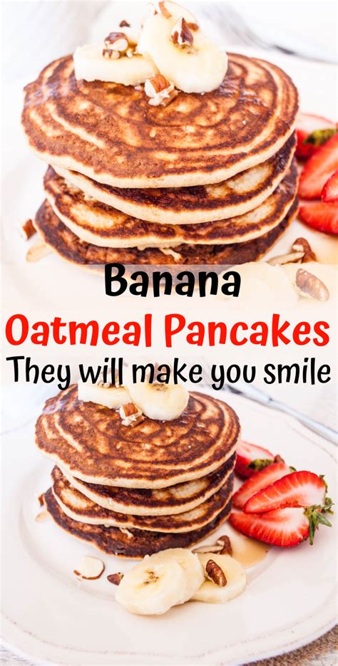 Healthy Banana Oatmeal Pancakes Made In The Blender Artofit