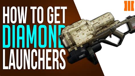 BO3 ALL DIAMOND ROCKET LAUNCHERS Call Of Duty Black Ops 3 How To Get