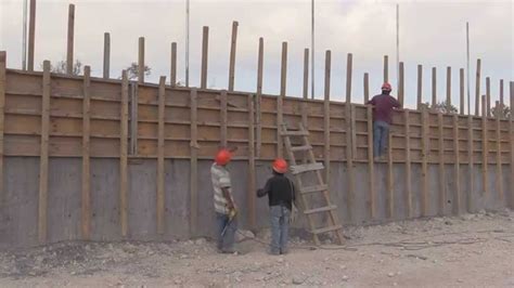 Cimbrado Muro de Contención Libramiento Reynosa Sur II YouTube