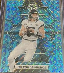 Trevor Lawrence Choice Peacock 102 Prices 2023 Panini Mosaic