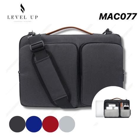 Jual MAC077 TAS LAPTOP MACBOOK PRIA WANITA TALI SELEMPANG