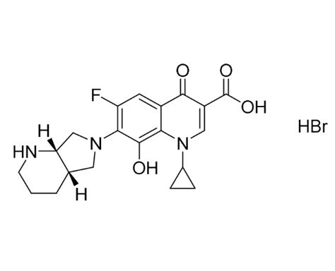 Axios Research Moxifloxacin EP Impurity E HBr 8 Hydroxy Moxifloxacin