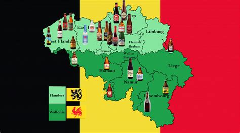 El Mapa De Las Cervezas Belgas Bodecall Blog De Cerveza Artesana