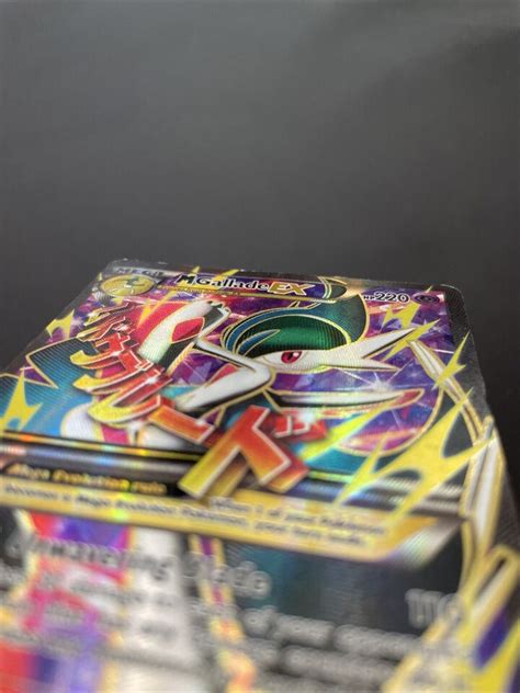 Roaring Skies Ultra Rare Full Art Mega Gallade Ex Pok Mon Card